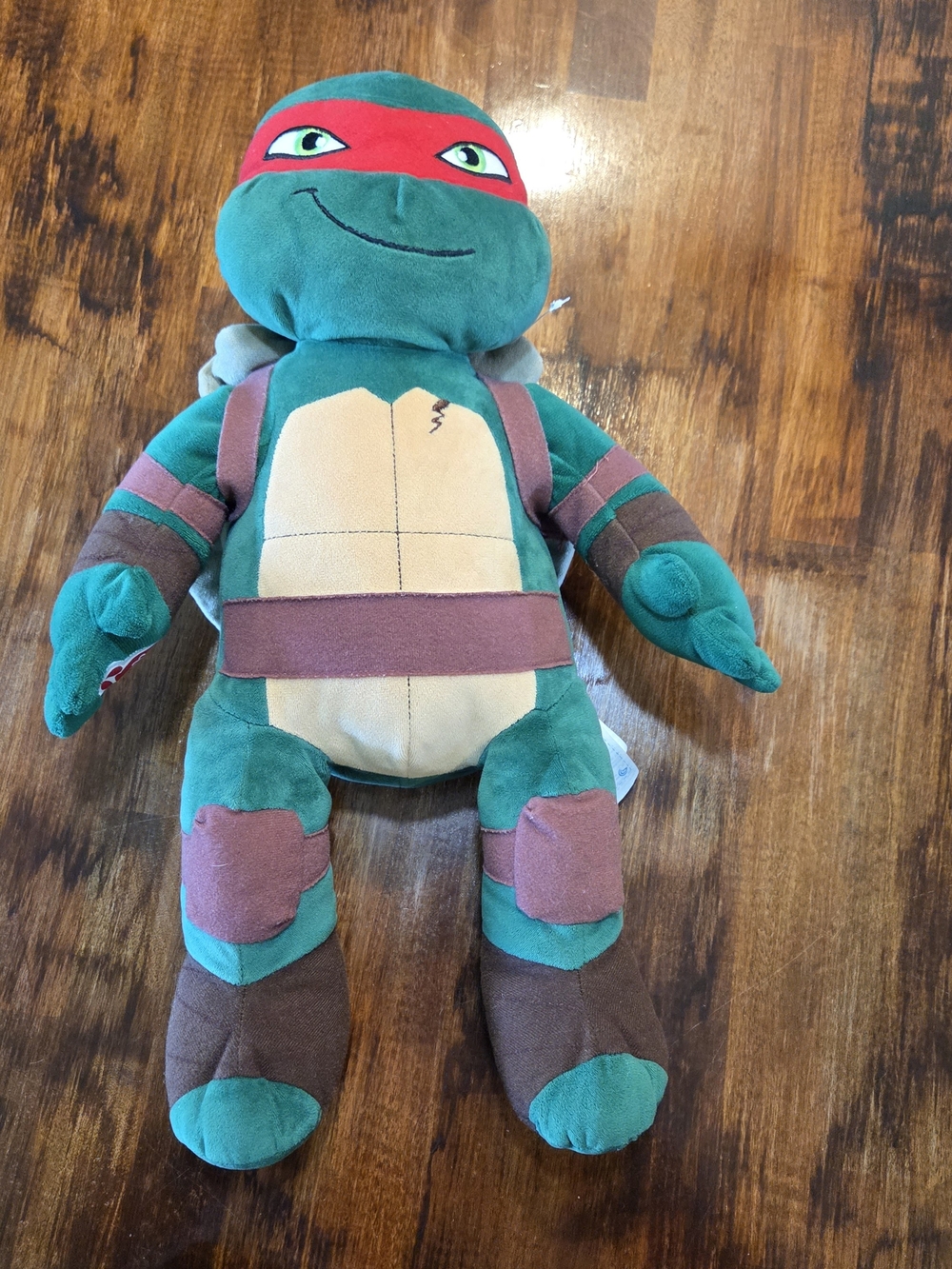 Build-a-Bear Raphael Teenage Mutant Ninja Turtles Plush 18" 2014 Nickelodeon